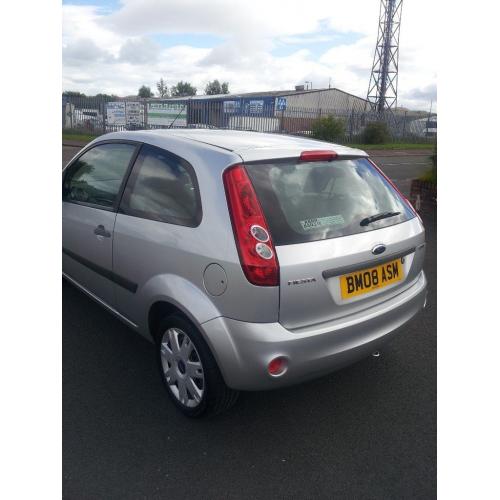 FORD FIESTA 1.2 STYLE, 2008 (08 PLATE), SILVER, LONG MOT, 70K