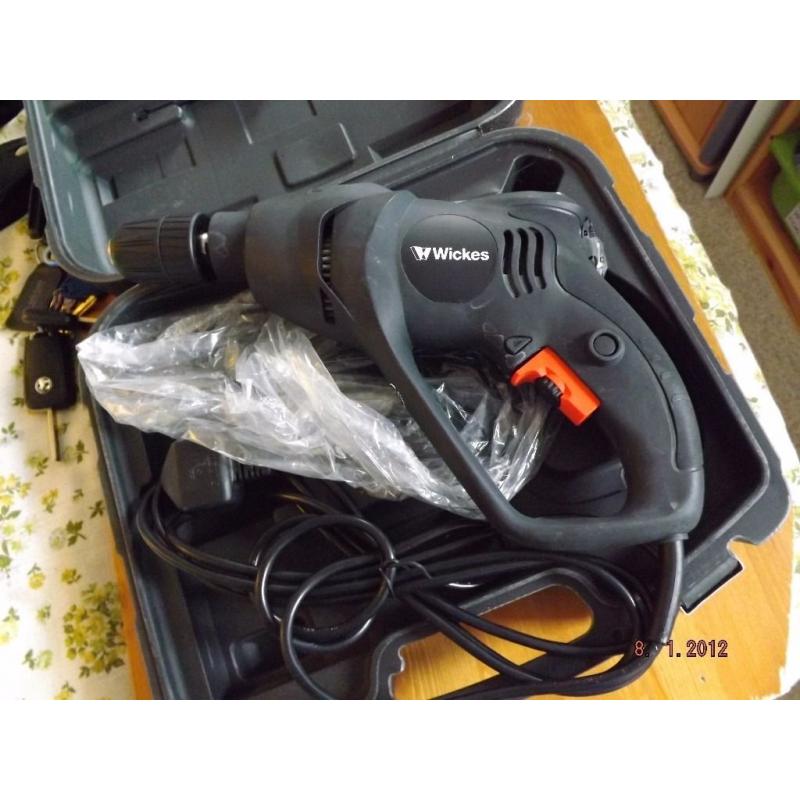 NEW 750 WATTS WICKS HAMMER DRILL