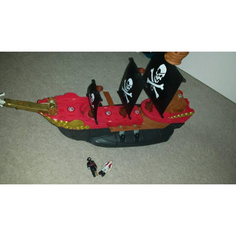 Matchbox Mega Rig Pirate Ship