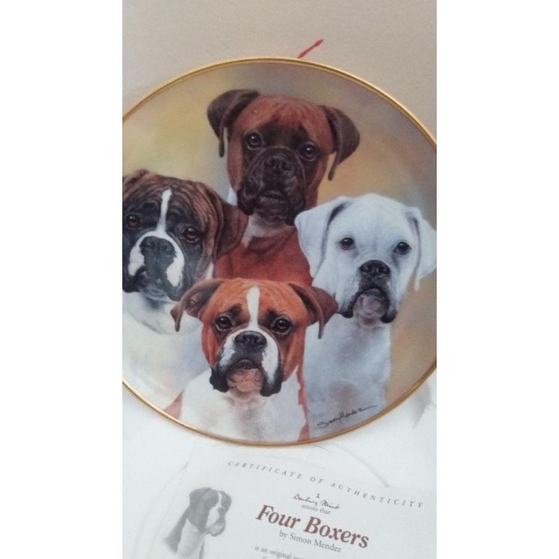DANBURY MINT BOXER'S PLATES