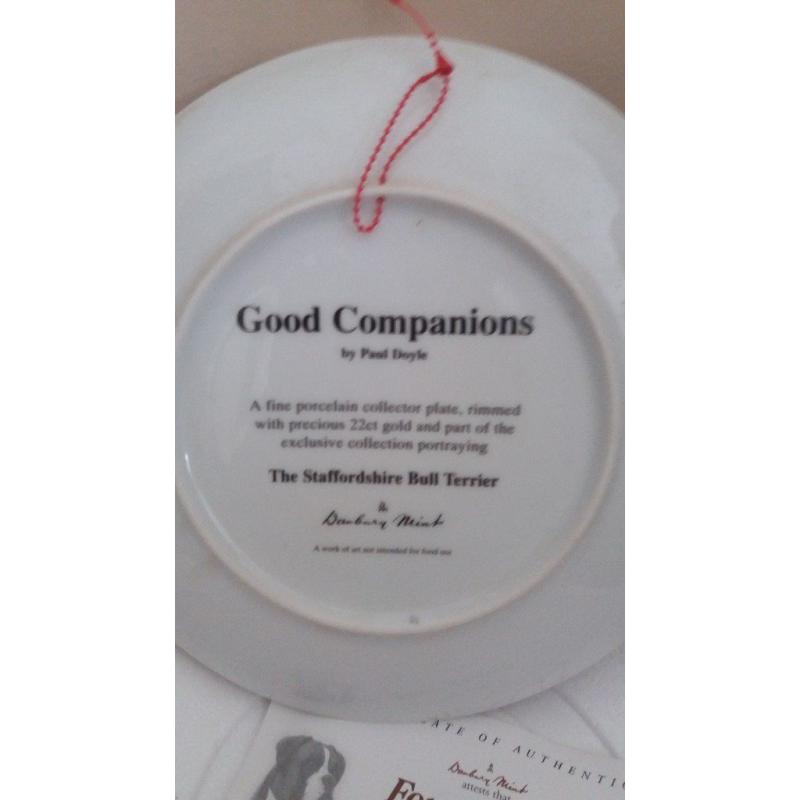 DANBURY MINT BOXER'S PLATES