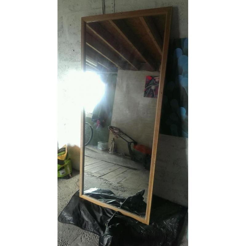 Large mirror