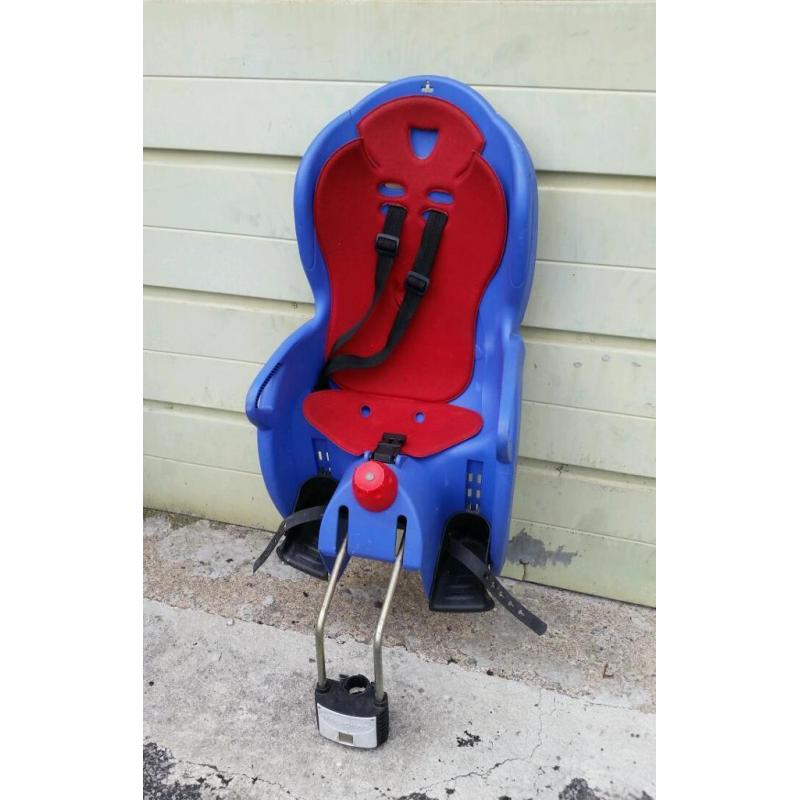 Childs bike seat