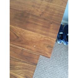 Solid oak nest of tables