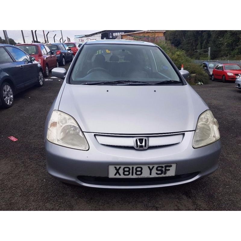 Honda Civic 1.6 i VTEC SE Executive MOT MAR 17+GREAT RUNNER+3 MONTH WARRANTY INCLUDED WITH CAR