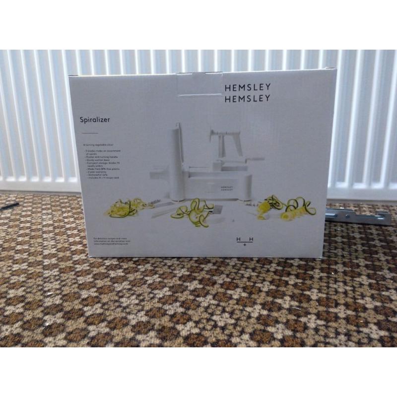 Hemsley and hemsley spiralizer. Brand new in box