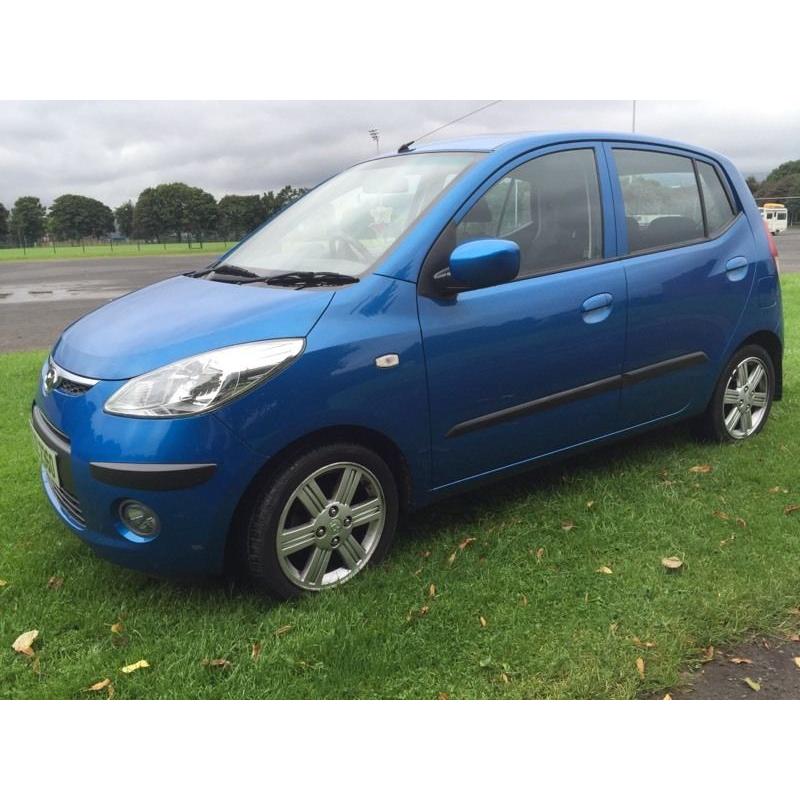 O8 hyundai i10 style FREE WARRANTY FULL MOT SUPER * SPEC*PRISTINE!not yaris, 107, alto,ds3, corsa