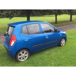 O8 hyundai i10 style FREE WARRANTY FULL MOT SUPER * SPEC*PRISTINE!not yaris, 107, alto,ds3, corsa