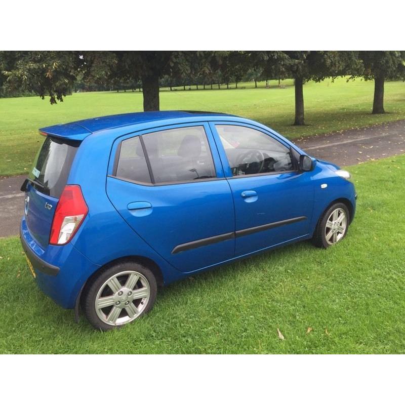 O8 hyundai i10 style FREE WARRANTY FULL MOT SUPER * SPEC*PRISTINE!not yaris, 107, alto,ds3, corsa