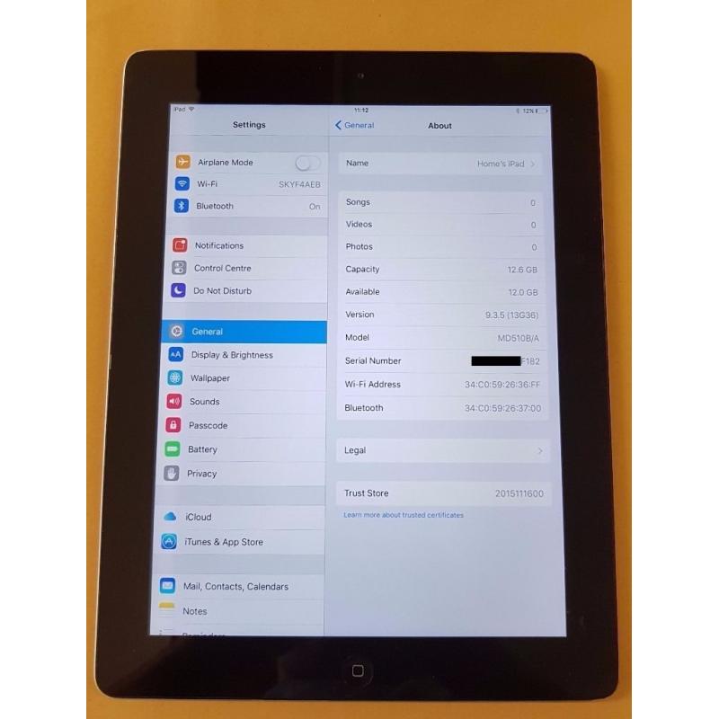 Apple iPad 4 Wi-Fi 16GB - Black