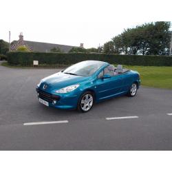 2006 06 PEUGEOT 307 CC 2.0 HDI SE CONVERTIBLE MOT SEPTEMBER 2017