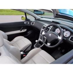 2006 06 PEUGEOT 307 CC 2.0 HDI SE CONVERTIBLE MOT SEPTEMBER 2017