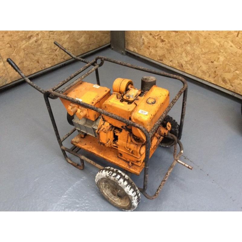 Diesel generator 240v &110v sockets