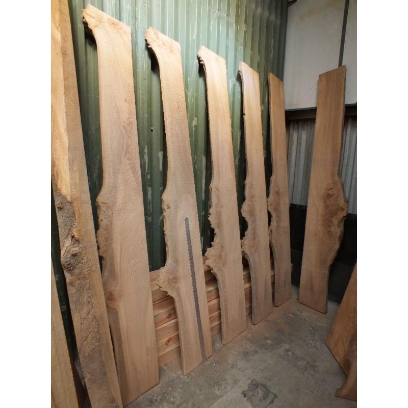 Hardwood timber slabs for sale, Dunoon Scotland Ideal for projects, Various sizes. Yew, Elm, Oak etc