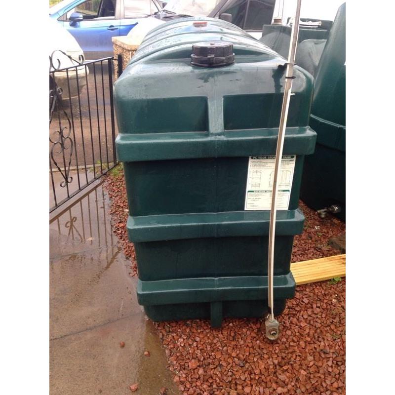 Oil tank slimline 1250 litre other tanks availible can be delivered