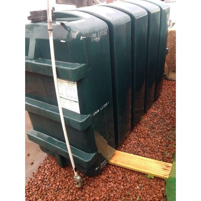 Oil tank slimline 1250 litre other tanks availible can be delivered