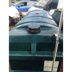 Oil tank slimline 1250 litre other tanks availible can be delivered