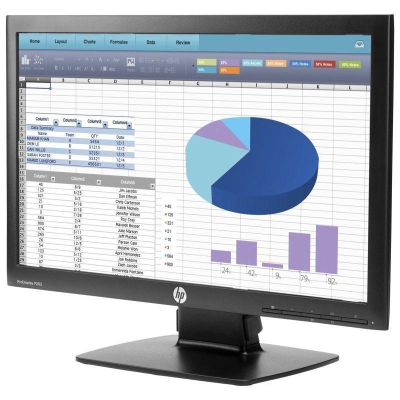 Brand New and Boxed HP ProDisplay 20" LED Monitor - VGA & DisplayPort
