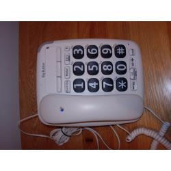 Big Button BT Telephone - New condition