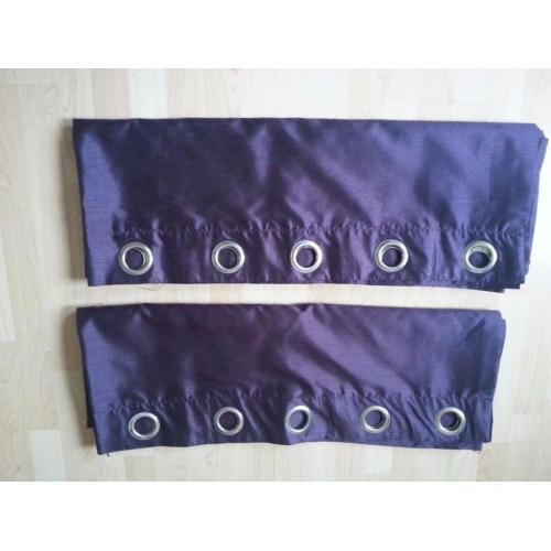 Large Purple Curtains X 2