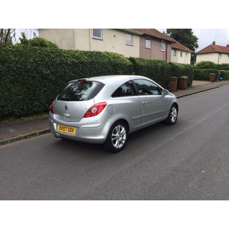 2007 VAUXHALL CORSA 1.2 SXI A/C HPI CLEAR