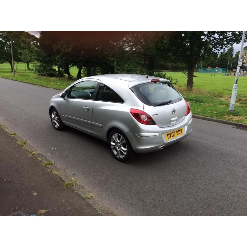 2007 VAUXHALL CORSA 1.2 SXI A/C HPI CLEAR