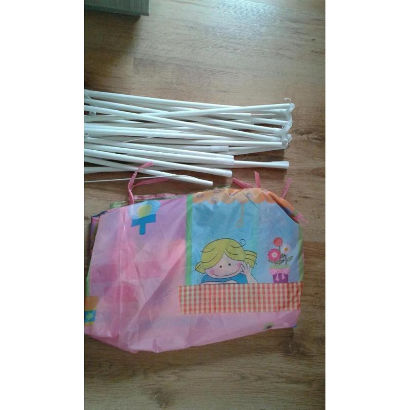 Girls Play Tent Ages 2-5