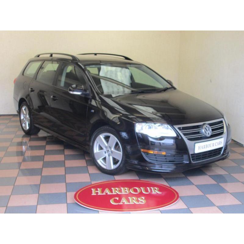 2010 Volkswagen Passat 2.0 TDI R Line Estate, Black, Diesel ( 110PS )