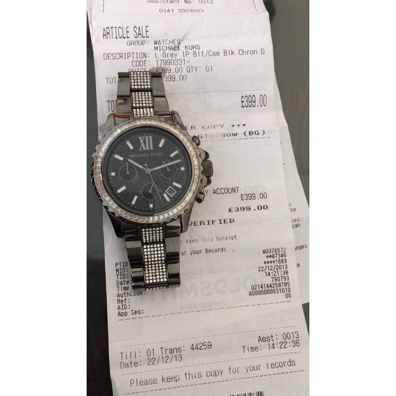 Michael kors ladies watch ( ceramic )