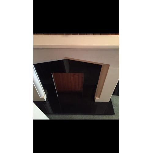 BRAND NEW SOLID STONE GOTHIC STYLE MANTLE