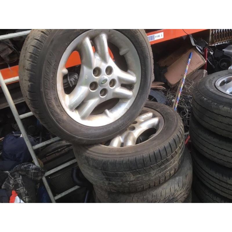 Range Rover Alloy Wheels 255 55 r 18