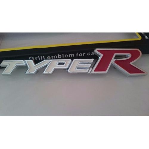 2001-2005 honda civic type r front grille badge