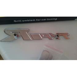 2001-2005 honda civic type r front grille badge