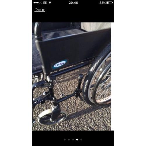 Wheelchair self propel lomax