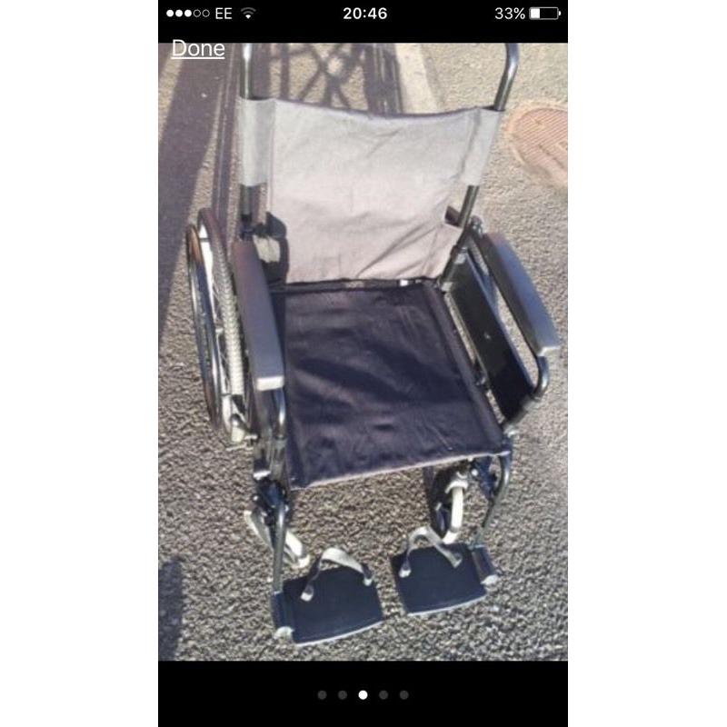 Wheelchair self propel lomax