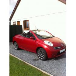 Nissan Micra Sport Convertible Car c+c 2007