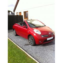 Nissan Micra Sport Convertible Car c+c 2007
