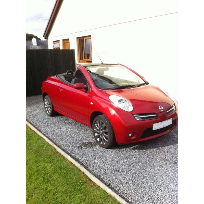 Nissan Micra Sport Convertible Car c+c 2007