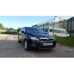 2009 FORD FOCUS ZETEC 125 BLACK