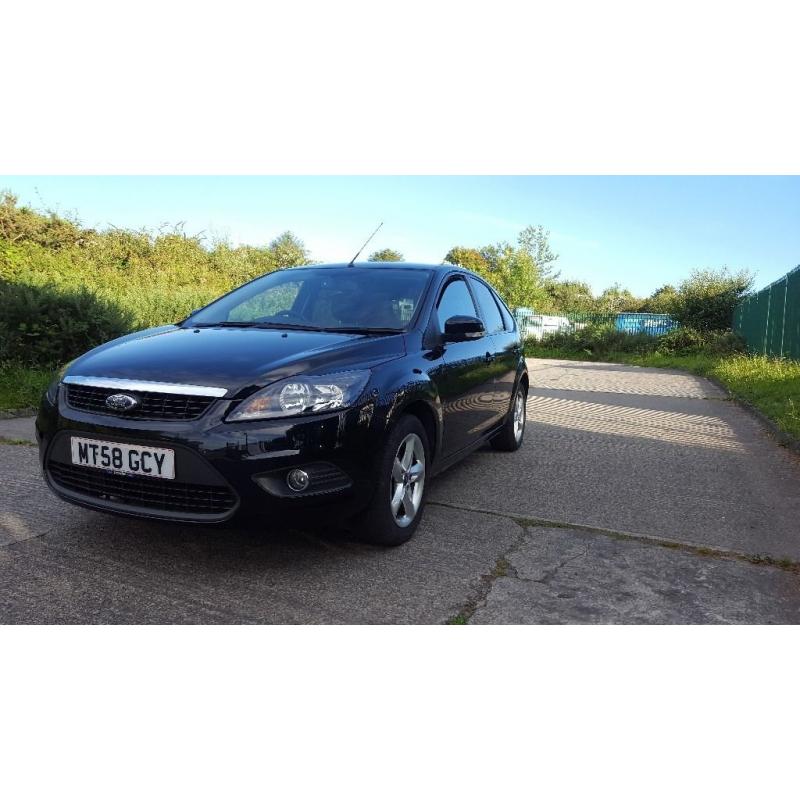 2009 FORD FOCUS ZETEC 125 BLACK