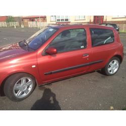 "05" PLATE RENAULT CLIO 1,2 dynamique 16V