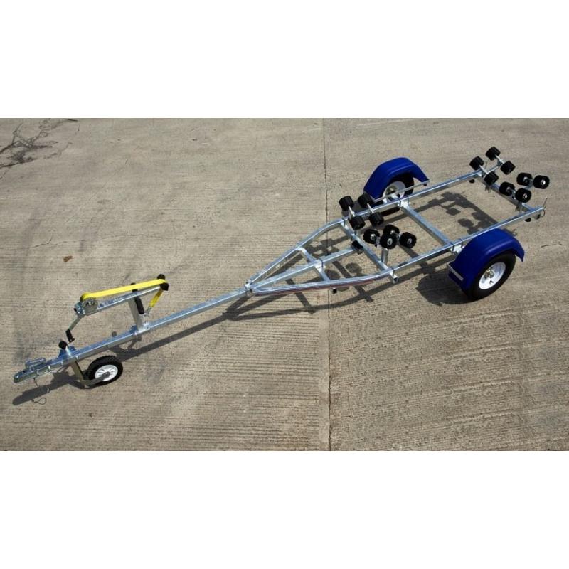 BOAT TRAILERS FOR BOATS, RIBS, JET SKIS FLAT PACK AND BUILT UP OPTIONS UK WIDE DELIVERY ON MOST