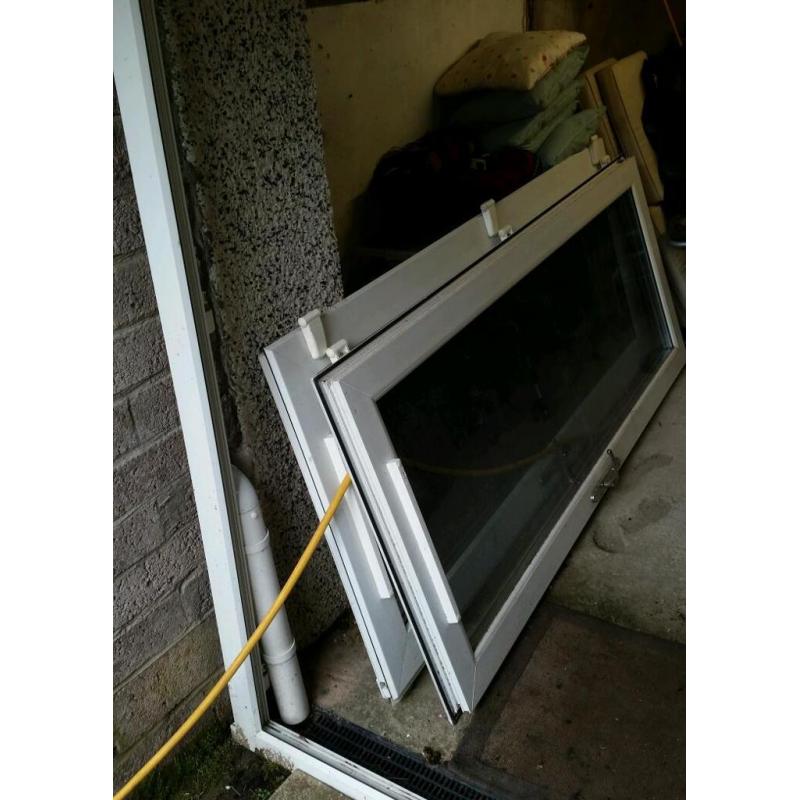 UPVC Patio doors and frame