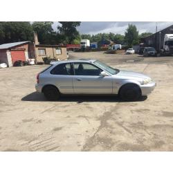 Honda civic ej9 1.4 silver facelift not modified not vti ek3 project spares repair