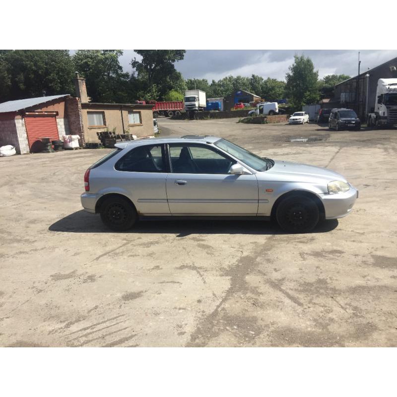 Honda civic ej9 1.4 silver facelift not modified not vti ek3 project spares repair