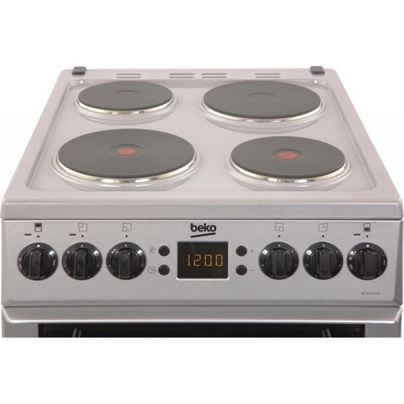 BEKO Cooker BDV555A Silver