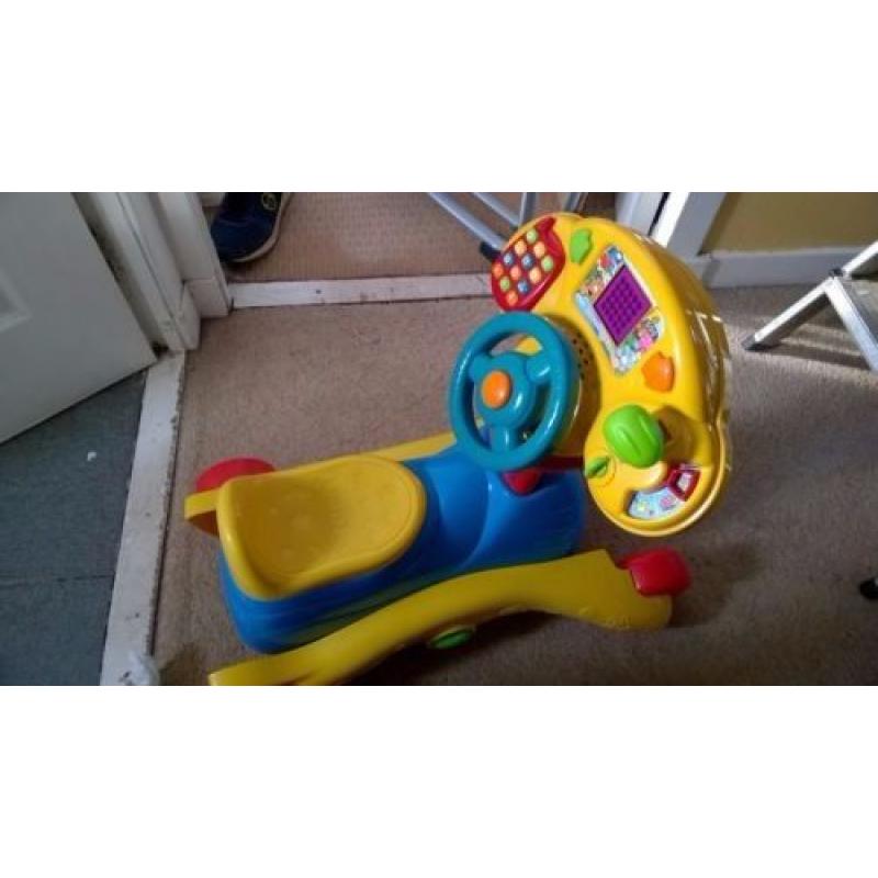 VTECH toddler grow and go ride on