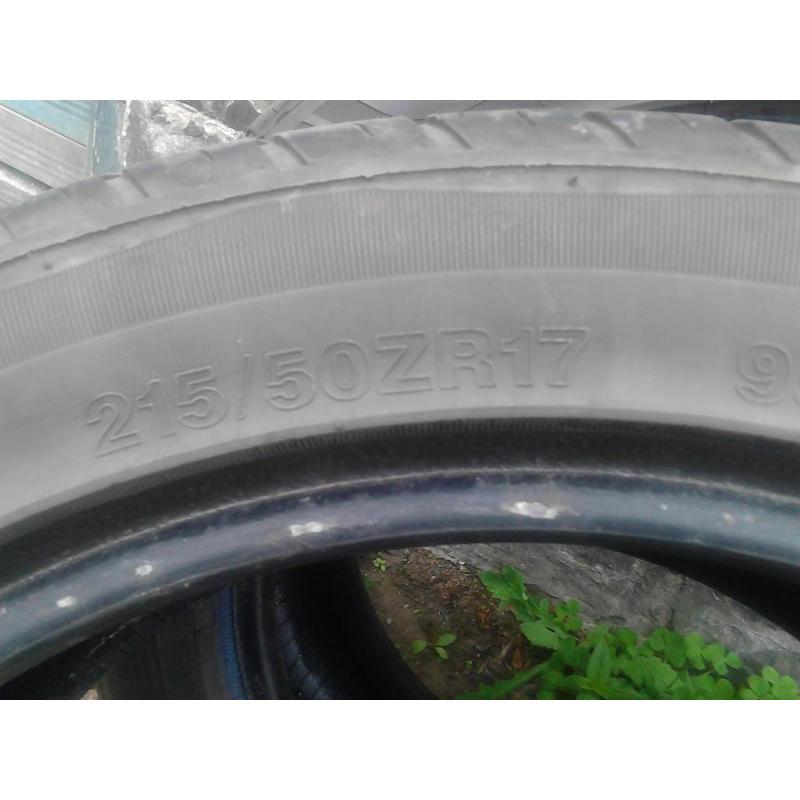 tyres 205 55 r16 , 215 55 zr16 , 215 50 zr17