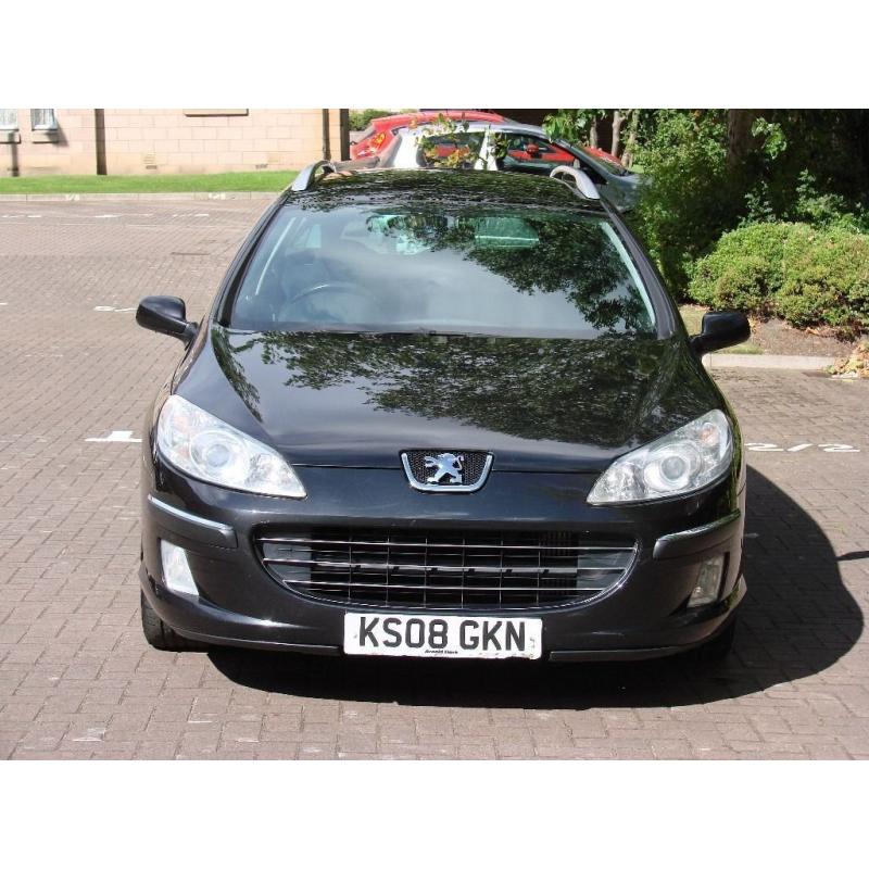 EXCELLENT DIESEL AUTO ESTATE!!! 2008 Peugeot 407 2.0 HDi 136 SE 5dr TIP AUTO, LONG MOT, WARRANTY