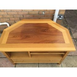 Solid Wood Corner TV Cabinate